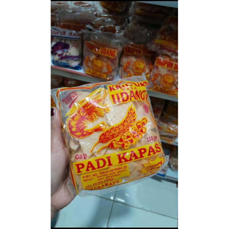 

krupuk padi kapas 250gram