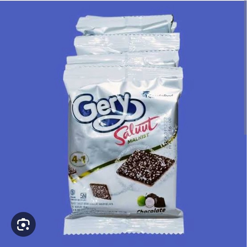 

Gery saluut Malkist coklat kelapa 18gr renteng