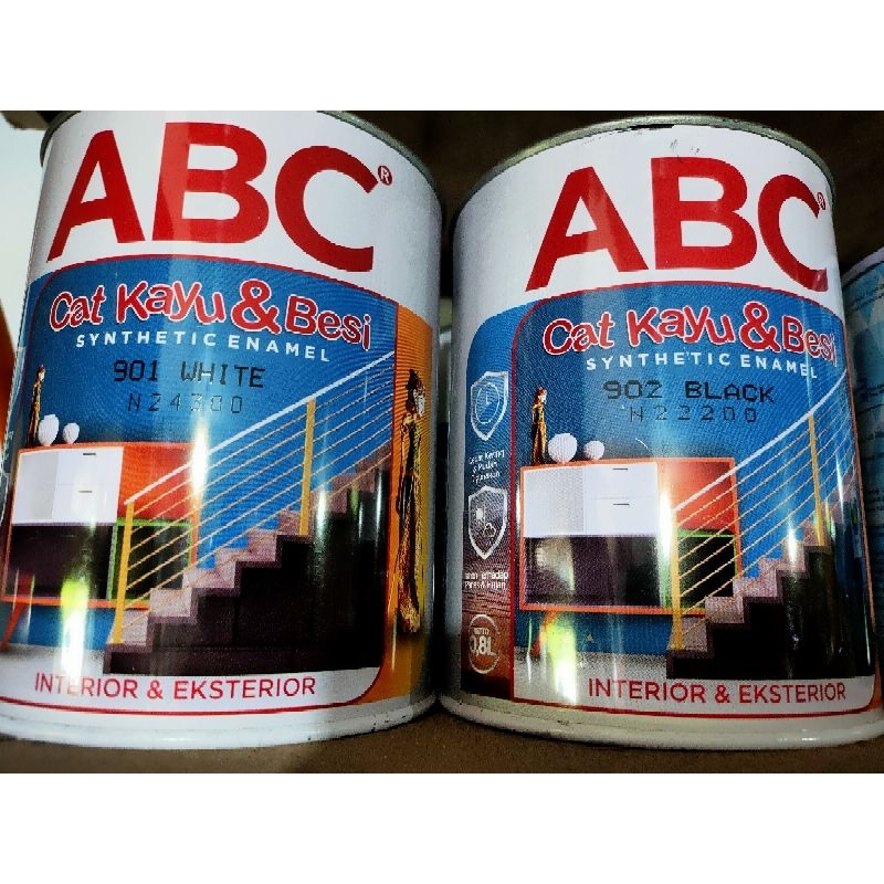 cat kayu dan besi ABC/ cat minyak/ cat interior dan eksterior