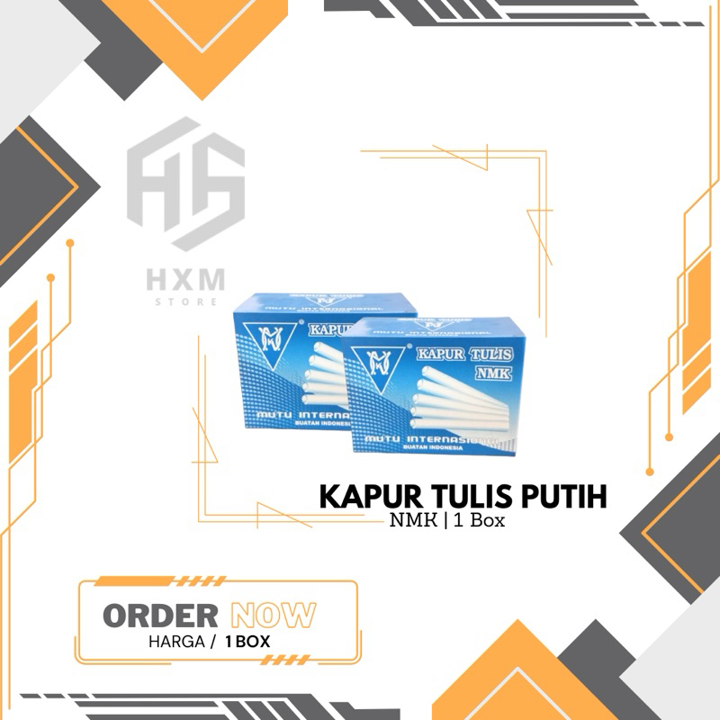 

Kapur Tulis Putih NMK [1 Box]