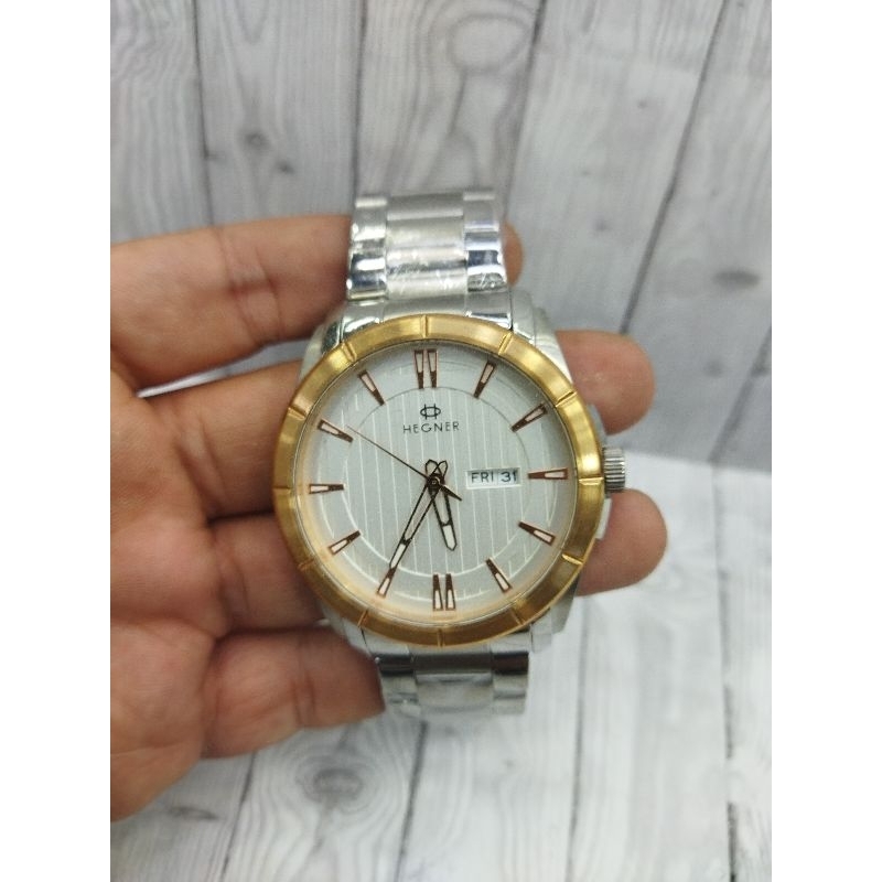 Hegner 5058G-2SRGDW#Jam tangan pria Hegner 5058G-2SRGDW#Man watch Hegner 5058G-2SRGDW