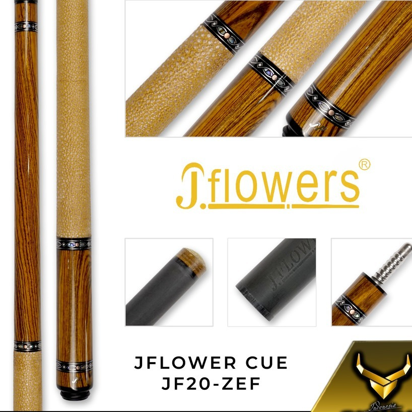 JFLOWERS JF20-ZEF CUE STICK BILLIARD [JF20-ZEF]