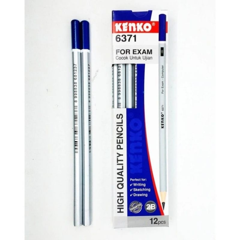 

pensil 2B kenko 6371 1 pck isi 12 pcs pencil kenko 2B