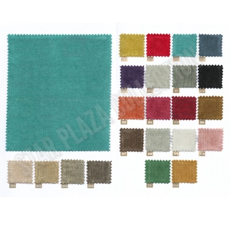 Bahan Kain Pelapis Jok Sofa / Kursi Polos Tebal Scandinavian Velvet Premium - Raya