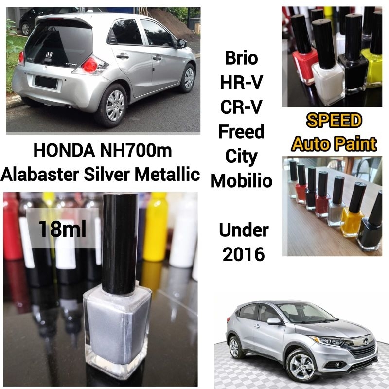 CAT OLES PENGHILANG BARET MOBIL HONDA ALABASTER SILVER METALLIC BRIO JAZZ CRV FREED MOBILIO CITY WAR