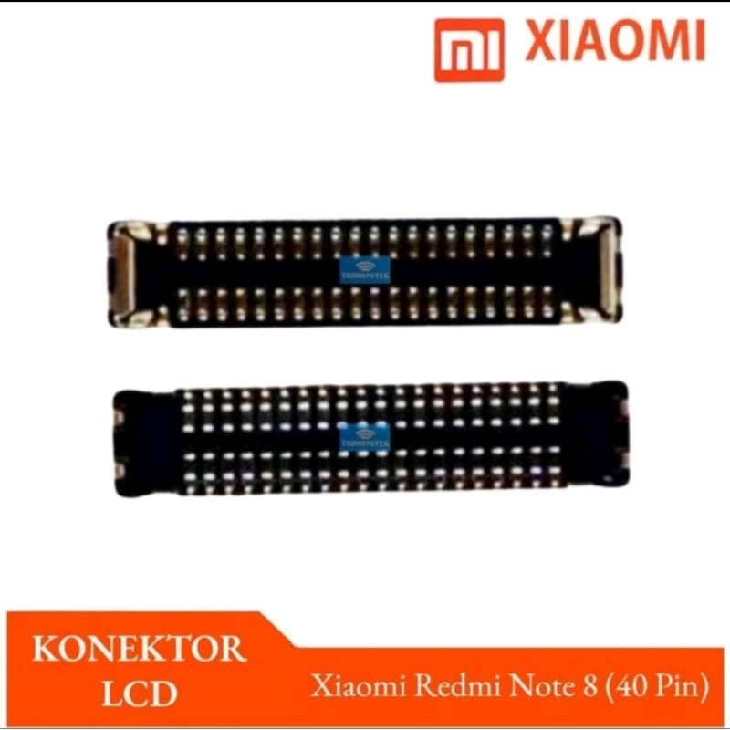 KONEKTOR LCD SOKET LCD DIMESIN REDMI NOTE 8 BARU