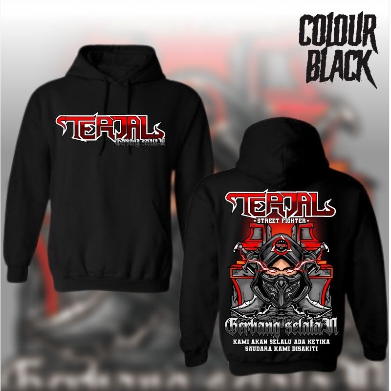 Hoodie PSHT Terate Terjal Street fighter