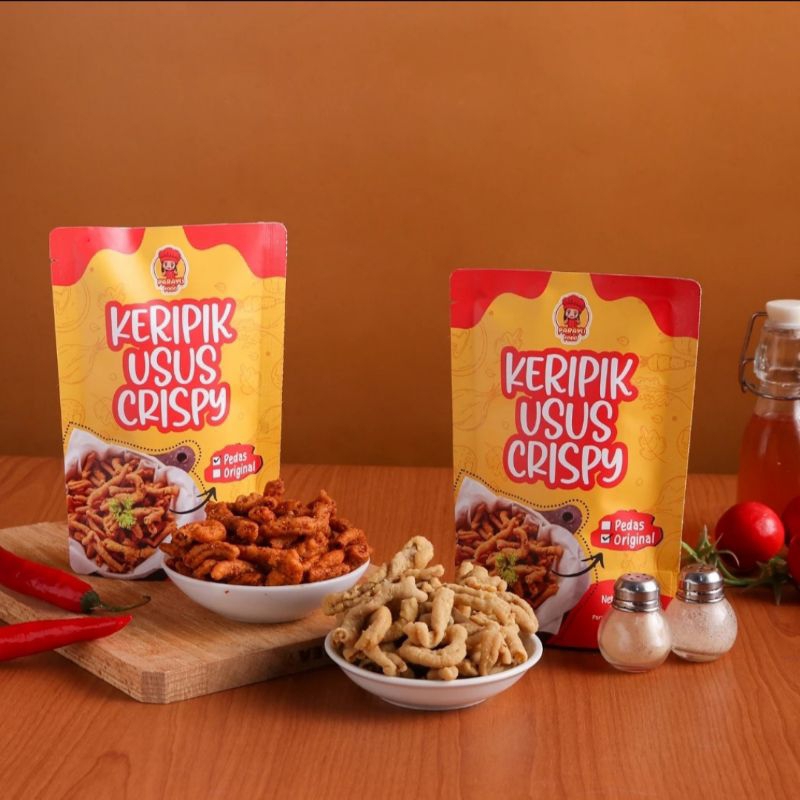 

KRIPIK USUS RENYAH KRISPY ENAK /PEDAS/ORIGINAL PARAYU SNACK/snack usus