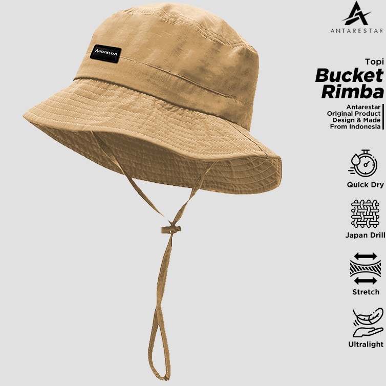XC26619 Topi Pria Bucket Hat Rimba Topi Gunung Pria Wanita Outdoor Topi Rimba Mall Antarestar