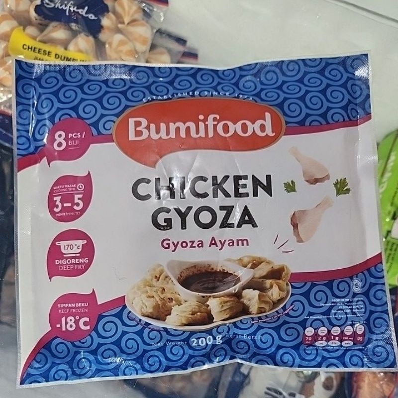 

Bumifood Chicken Gyoza 200gr