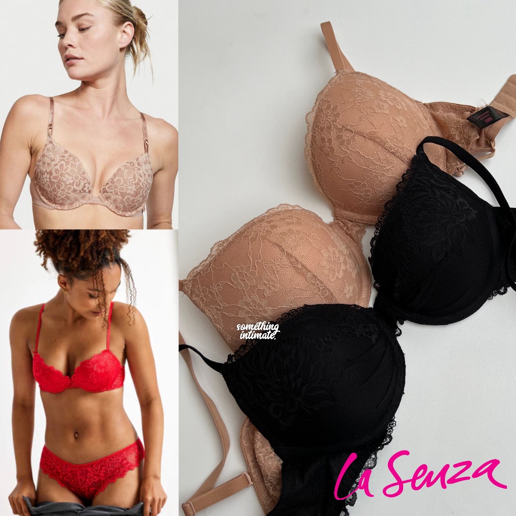 Lasenza Remix Pushup Plunge Lace Seamless Cotton Bra Branded Jastip Bh La Senza Sisa Produksi Sale B