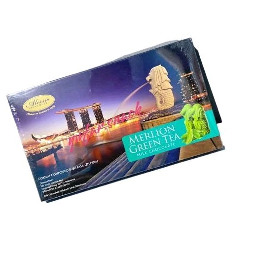 

MERLION GREEN TEA MILK CHOCOLATE 130g HALAL