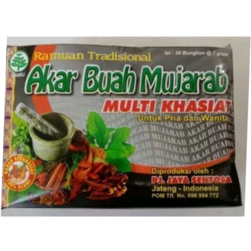

Akar Buah Mujarab Jamu Tradisional Multi Khasiat ABM Isi 30 Sascet