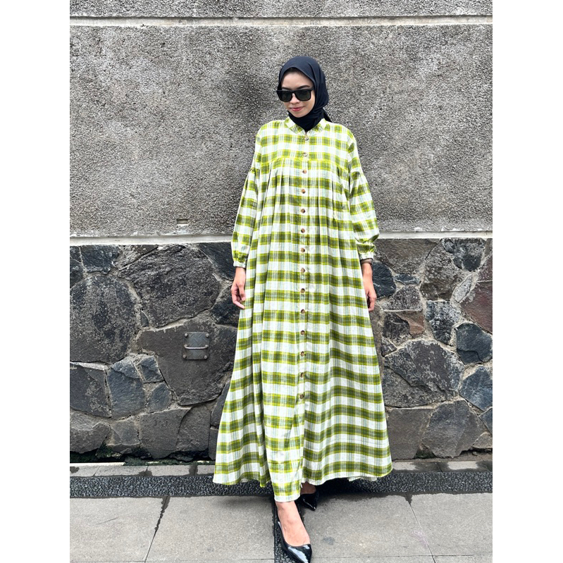 DIDEN GO Gamis Kotak Kalasha Dress