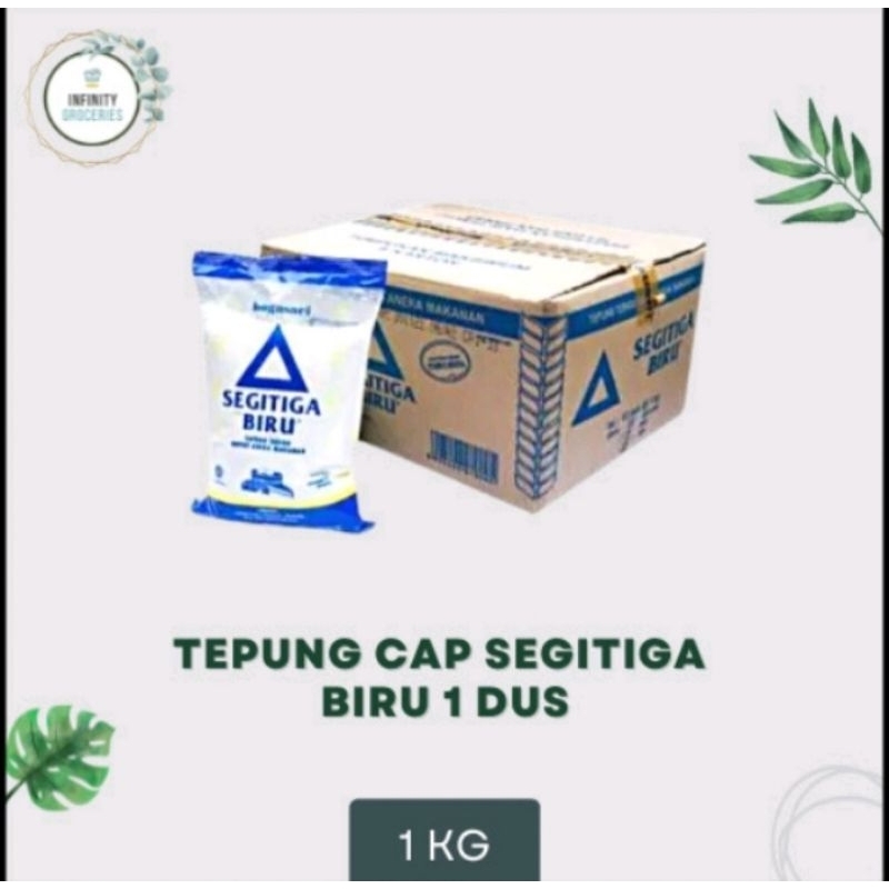 

tepung terigu segitiga biru 1 dus