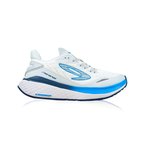 AURORUN PUTIH NAVY BIRU 910 NINETEN/SEPATU LARI AURORUN 910/SEPATU PUTIH/AURORUN 910