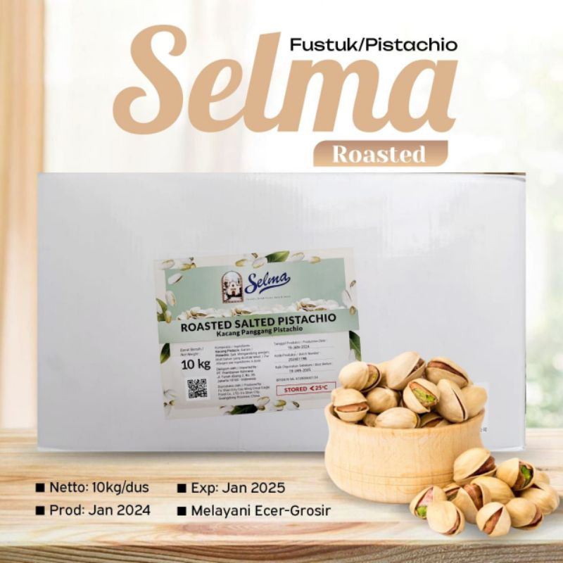 

kacang panggang fustuk /pistacio