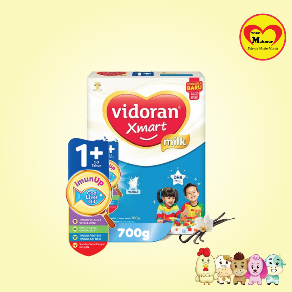 Vidoran Xmart 1+ Vanila / Madu 700gr / Toko Makmur Dukuh Kupang