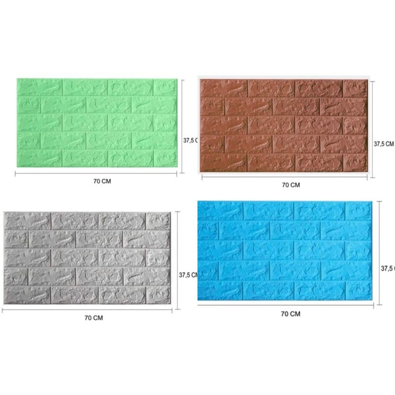 Wallpaper Busa Foam 3D Bata 3Mm