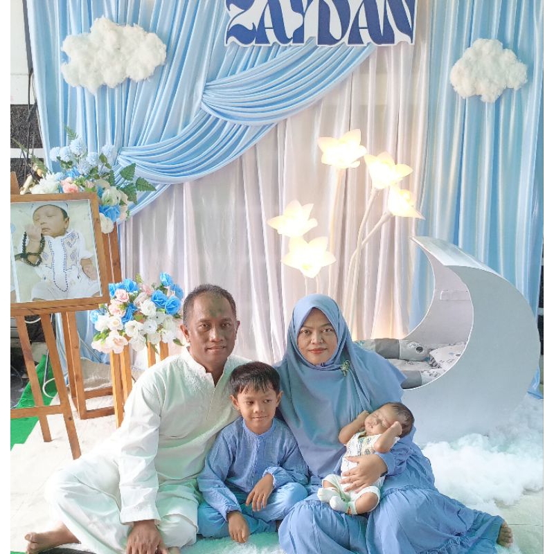 sewa backdrop aqiqah