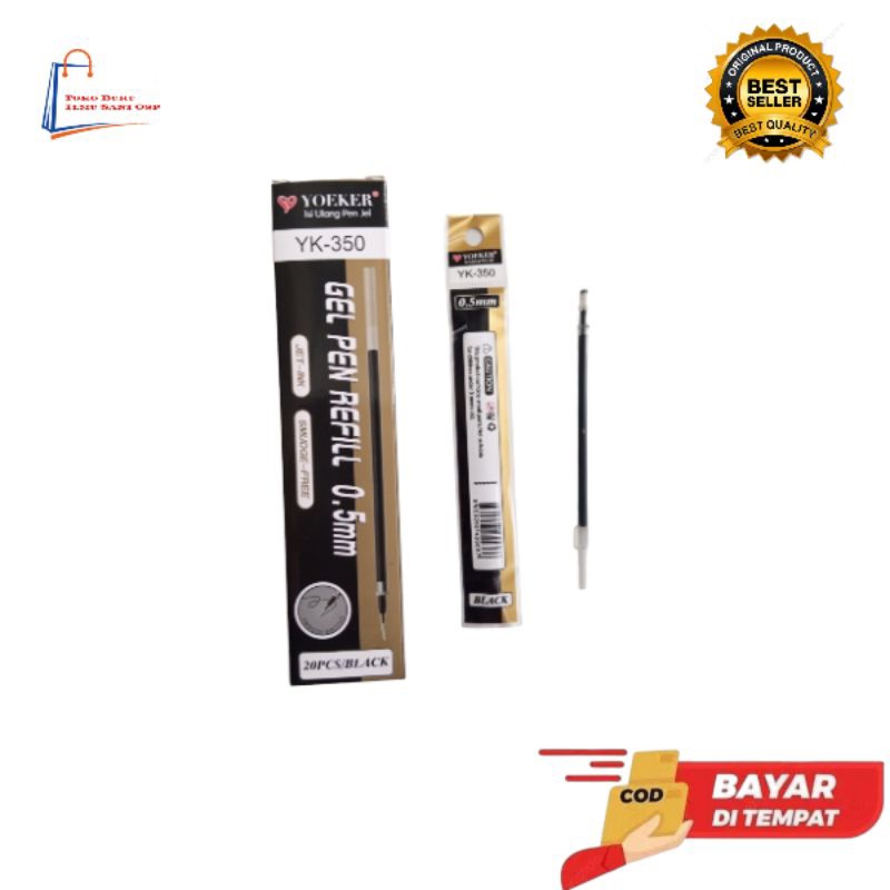 

ISI ULANG PULPEN GEL MERK STARK 0,38 mm jual per 24 pcs
