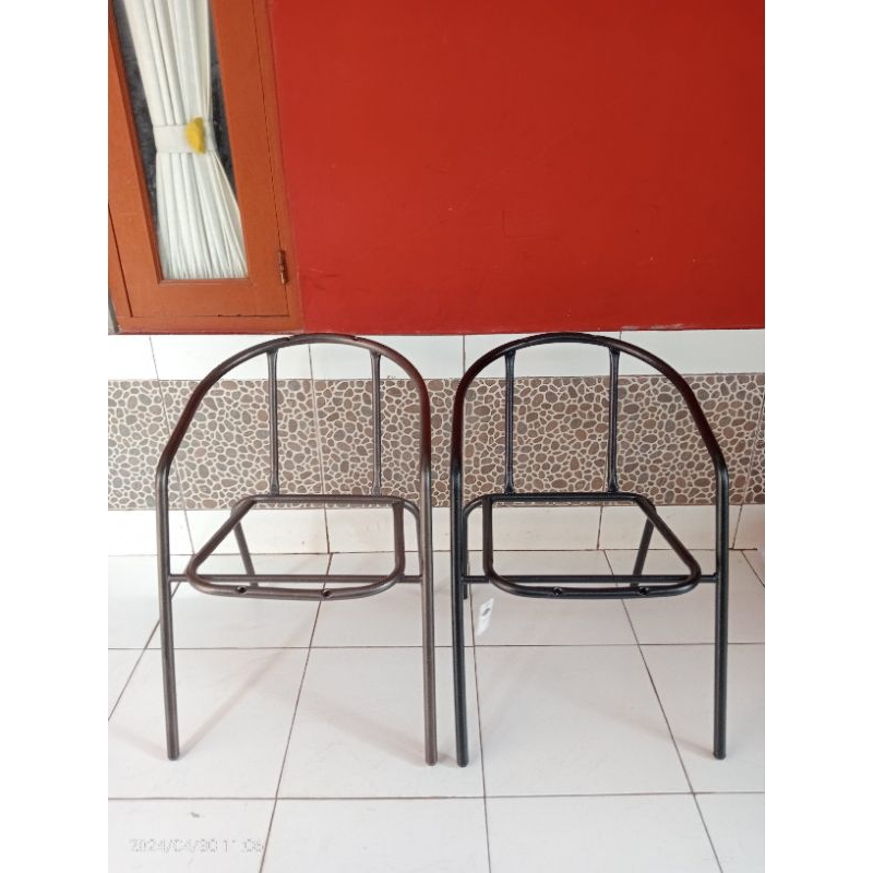 Rangka besi kursi soleil/rangka kursi