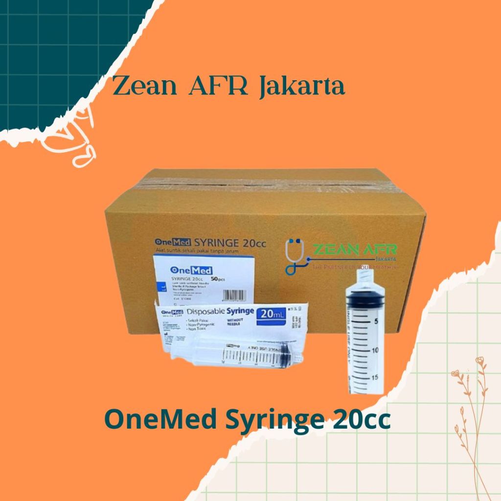 Onemed syringe 20cc / Disposible 20cc OneMed