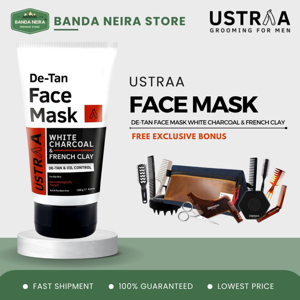 USTRAA Face Mask De-Tan Oily Skin