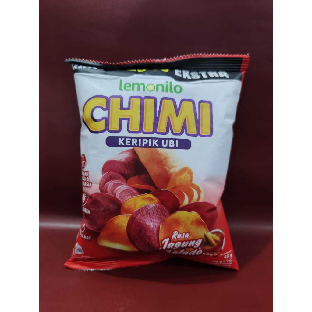 

LemonNilo Chimi Keripik Ubi Jagung Balado 45G