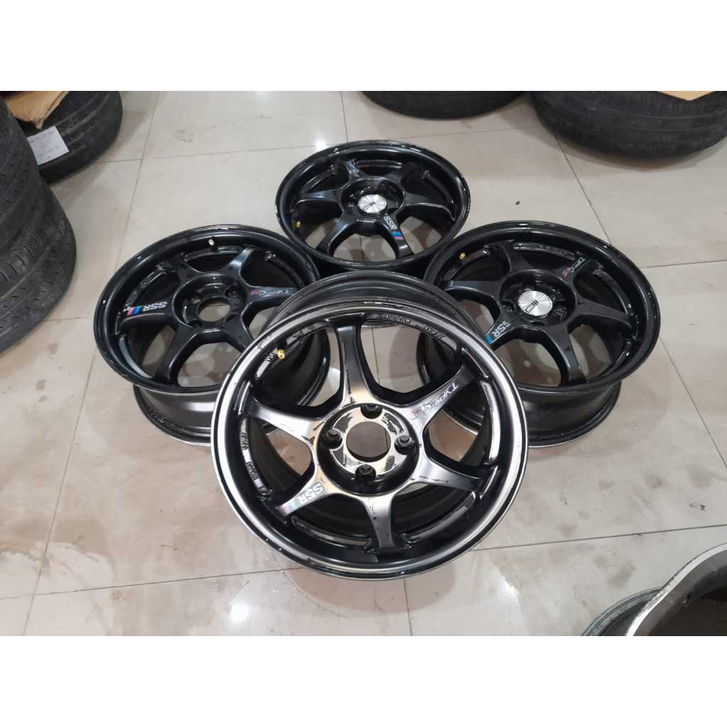 VELG MOBIL BEKAS MURAH R15 SSR R15X6,5 4X100 ET38