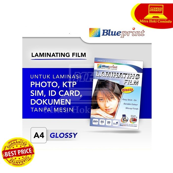 

KERTAS LAMINATING MURAH LAMINATING DINGIN GLOSSY BLUEPRINT