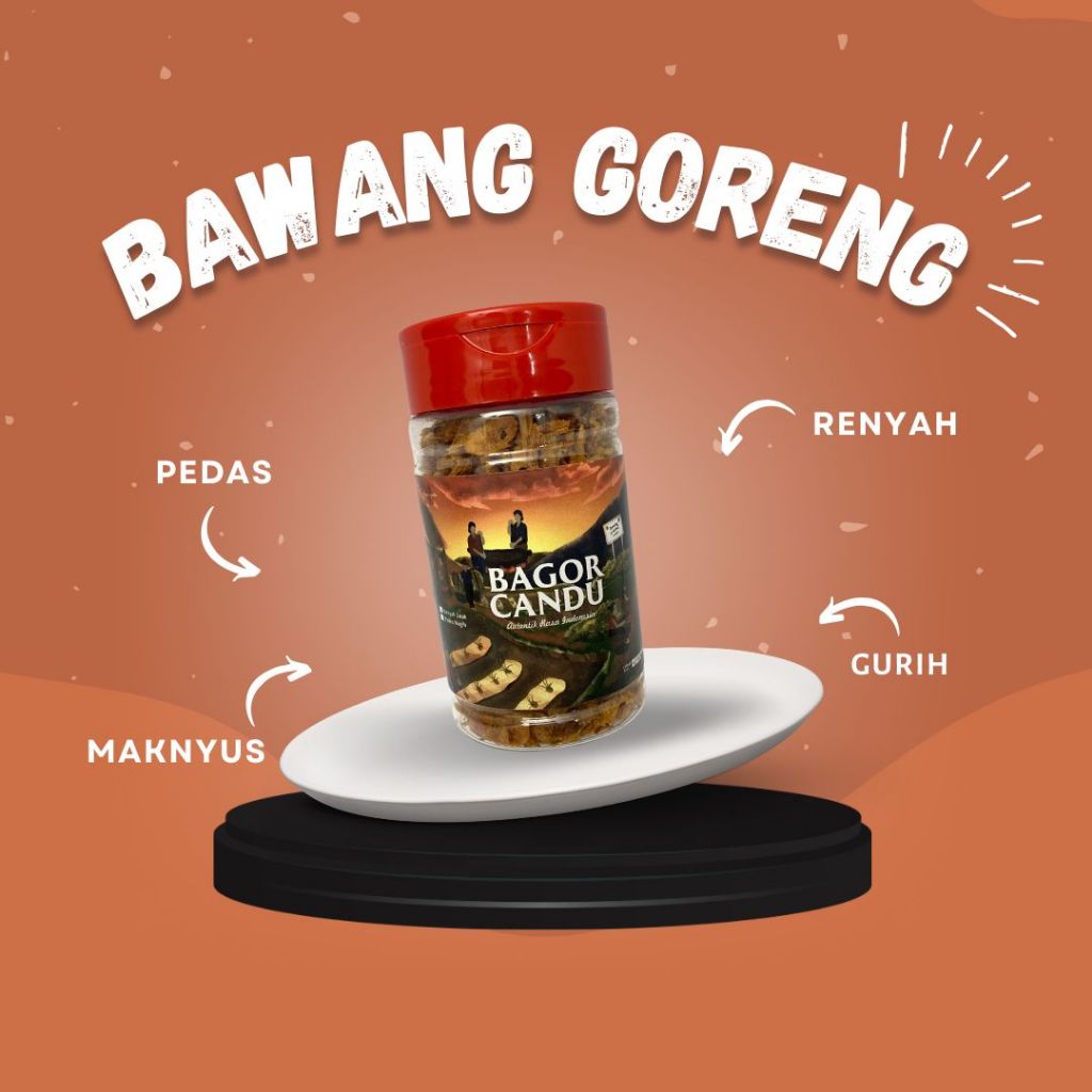 

BAWANG GORENG 35 GRAM || RENYAH GURIH & PEDAS DAUN JERUK || ASLI KUNINGAN, JAWA BARAT