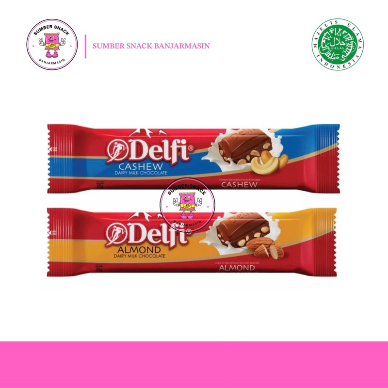 

Delfi Chocolate (50g) (2 Varian Rasa)