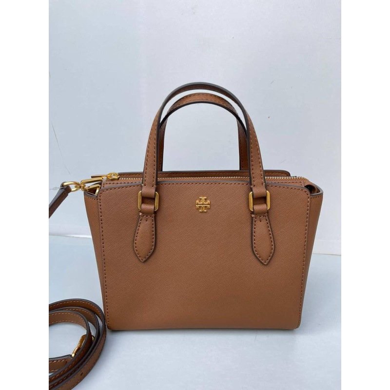 TB Emerson Mini Top Zip Tote moose . . Size 23x17x7.5          . .