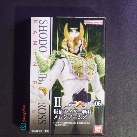 Shodo XX Kamen Rider 6 : Kamen Rider Zangetsu Melon Arms + Expansion Parts