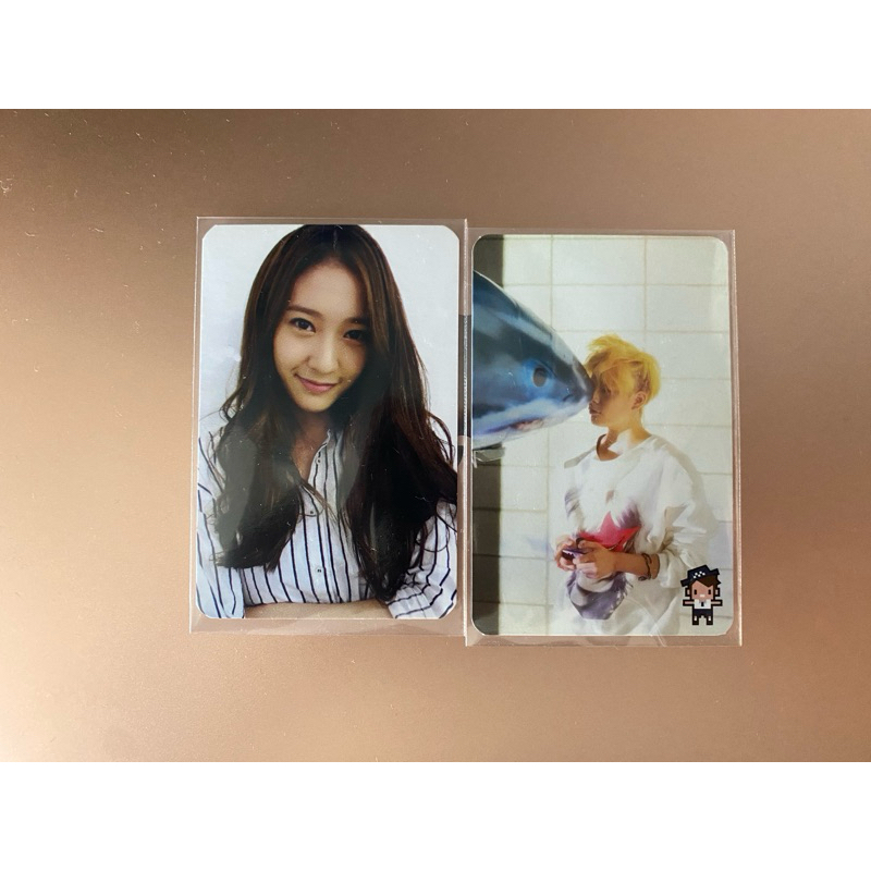 F(X) PHOTOCARD PC KRYSTAL AMBER