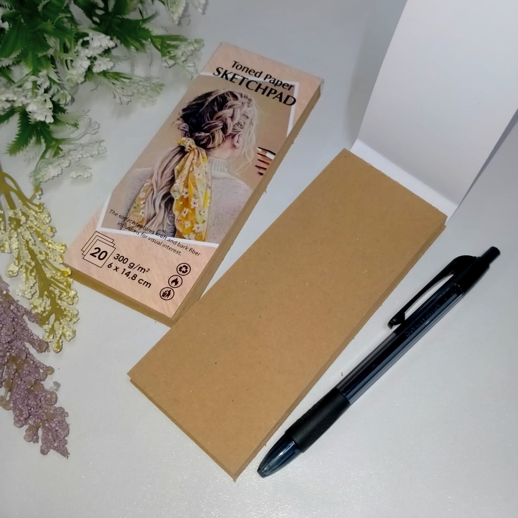 

Toned Paper Sketchpad mini kecil - Gilby