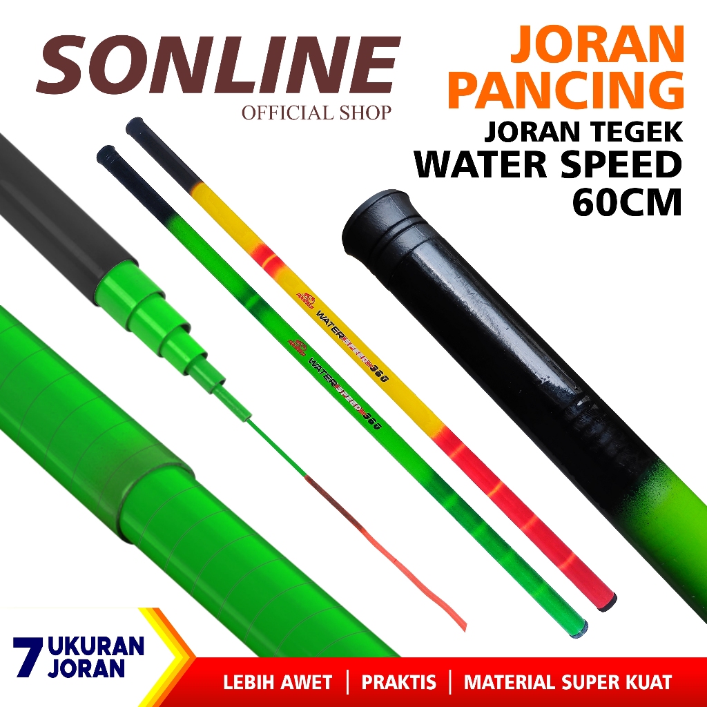 SONLINE - JORAN TEGEK WATER SPEED JORAN PANCING ANTENA CARBON MEDIUM ACTIONPANCING TEGEK WATER