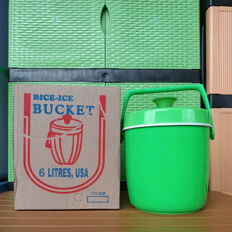 DIAMOND Rice Ice Bucket Termos Es Termos Nasi 6 LITER liter
