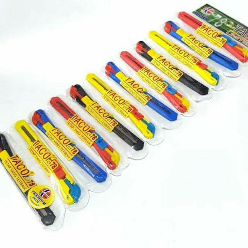 

[LUSIN] CUTTER TACO 78 (KECIL) / CUTTER BUTEK TACO K