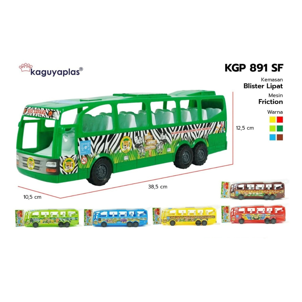 MAINAN MOBIL BUS SAFARI KGP891