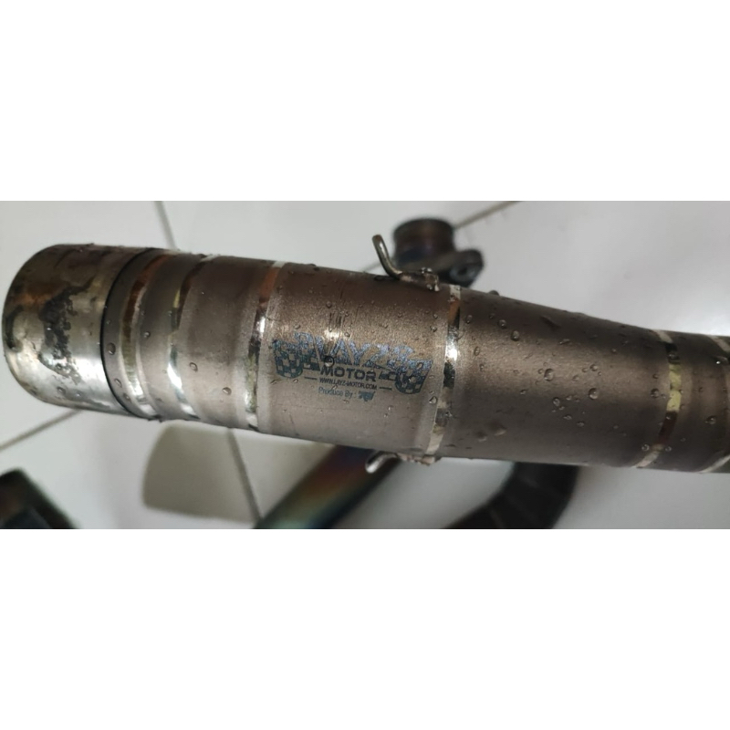 Header R9 titanium CBR 250 RR ( pesanan saja )