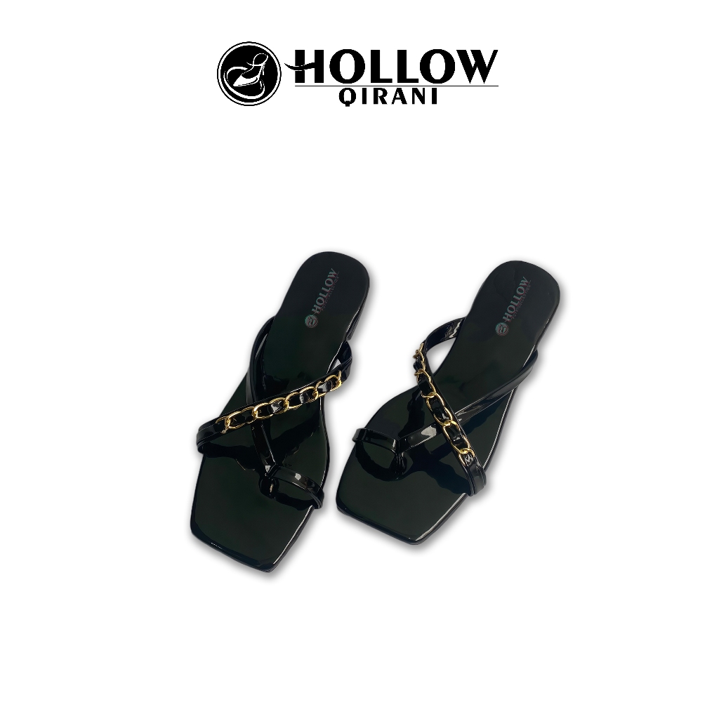 Qirani - Qirani - Promp Mira Sandal Teplek Jepit Jelly Wanita Glossy Trendy Nyaman & Modis