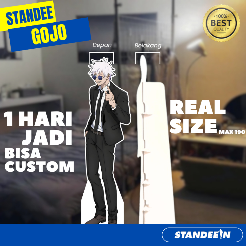 Standee Anime Gojo / Anime Standee Figure Jujutsu Kaisen Gojo