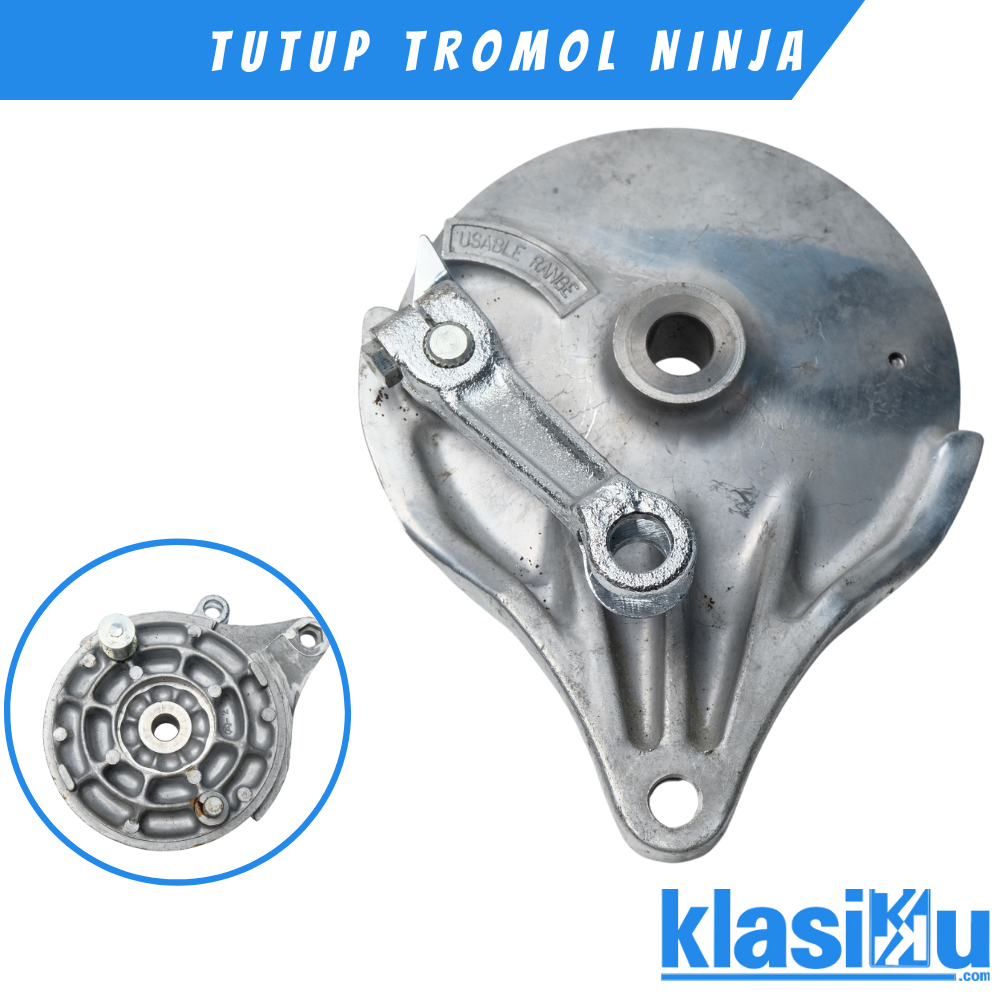 Tutup Tromol Belakang Kawasaki ke125 ninja M binter kz200 eliminator Original