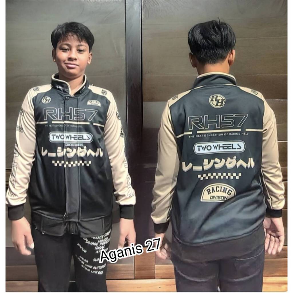 COD JAket Rasing Anak Usia 6-12 Tahun/JAKET RACING HELL ANAK TERBARU/JAKET RACING HEL ANAK PRINTING