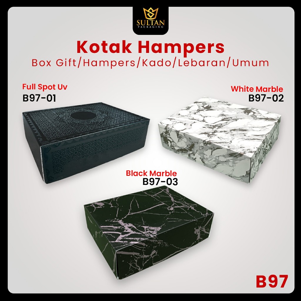 

Box Hampers - Kotak Kado - Gift box Premium - Dus Packaging - B97