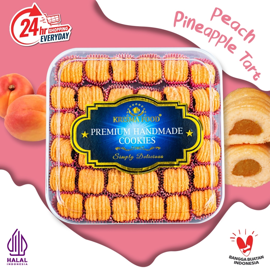 

RB NASTAR KRISMA FOOD MELTING PINAPPLE ROLL / EDAM CHEESE 500GR