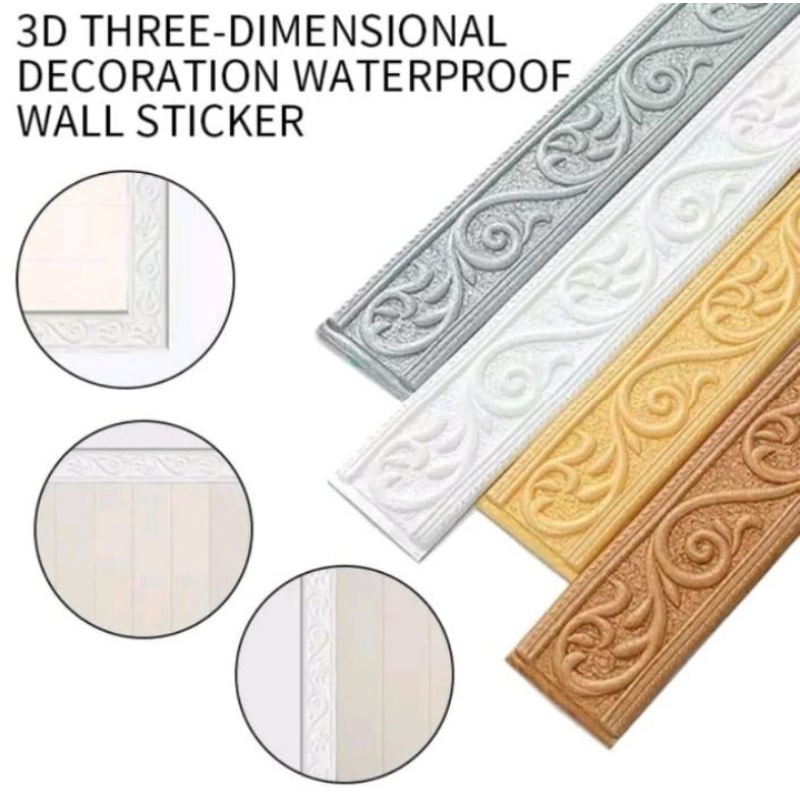 List foam wallpaper dinding / list foam border / list foam wallpaper dinding 10 meter / list foam mo
