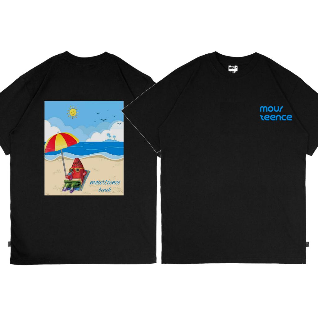 tshirt Baju Kaos pria Mall Distro Mourteence Casual Motif Bahan Katun 30s Original 100% Brand Lokal 